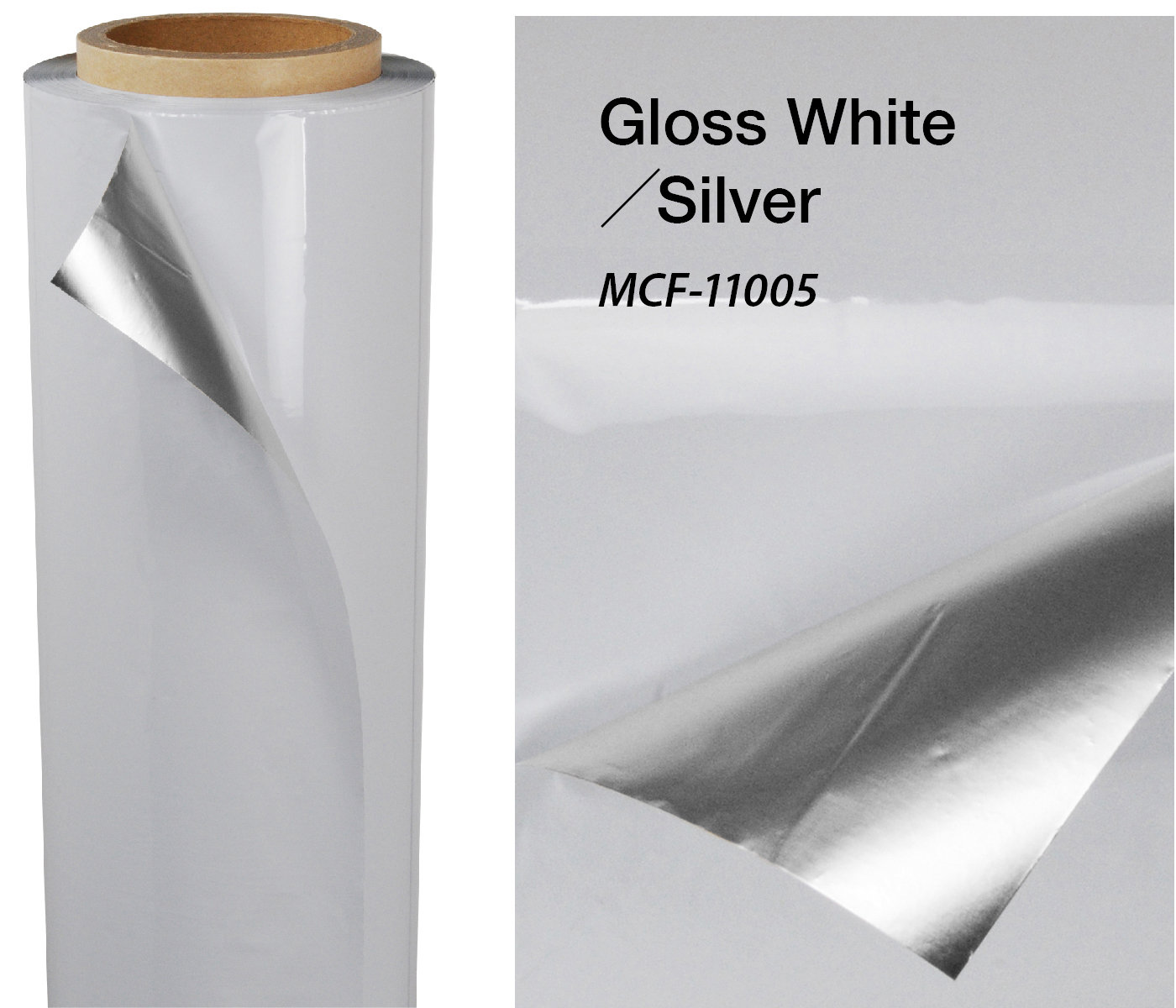 Gloss White / Silver